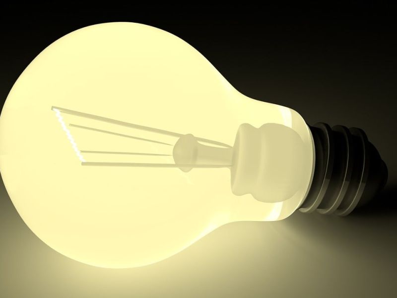 Illustration of a lightbulb