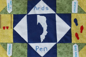 Hands of Friendship: Ards Pen u3a Discuss Their Quilt Block