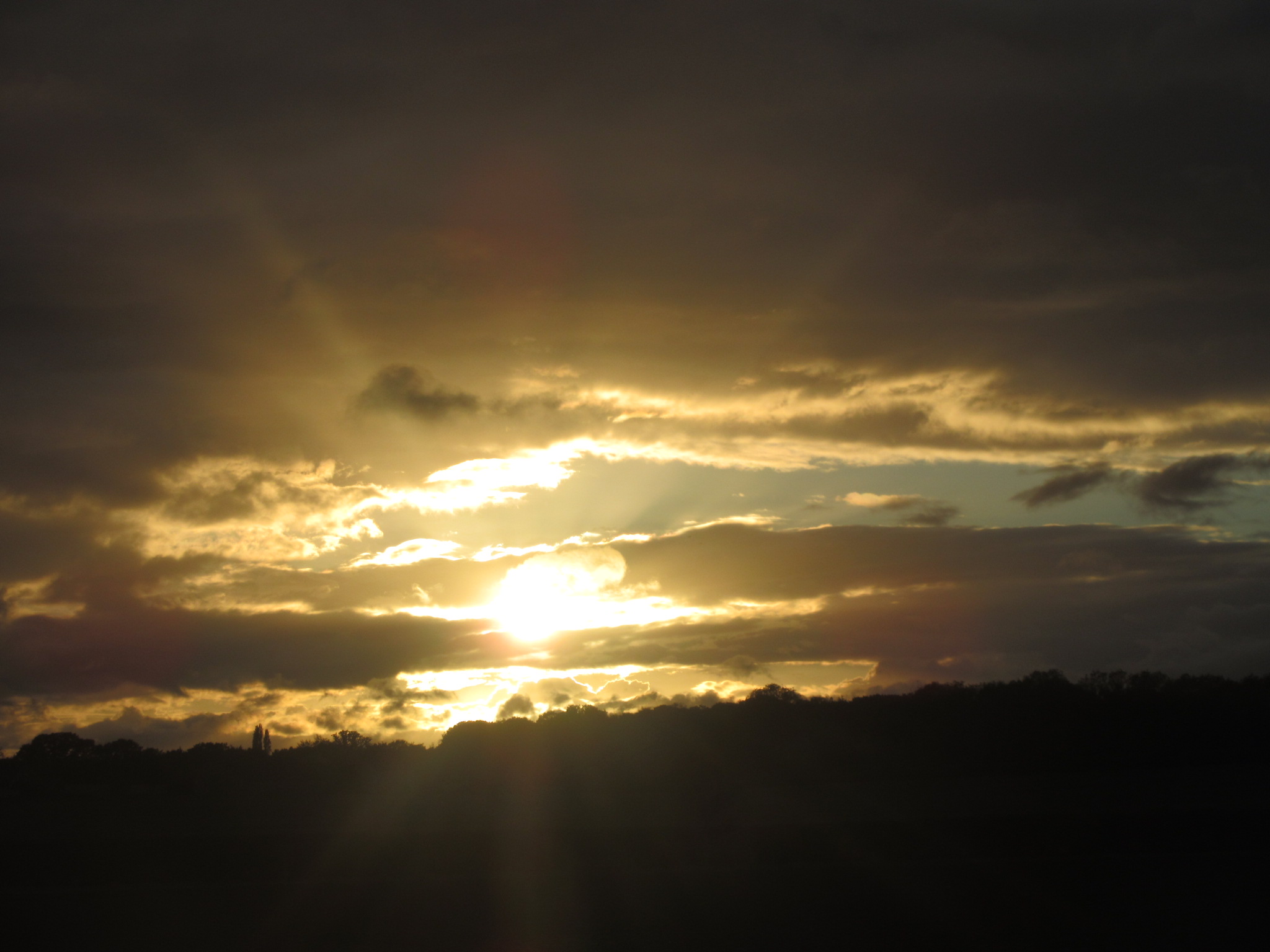 Photo of a beautiful sunset