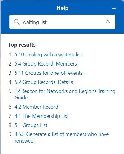 Beacon for GL help