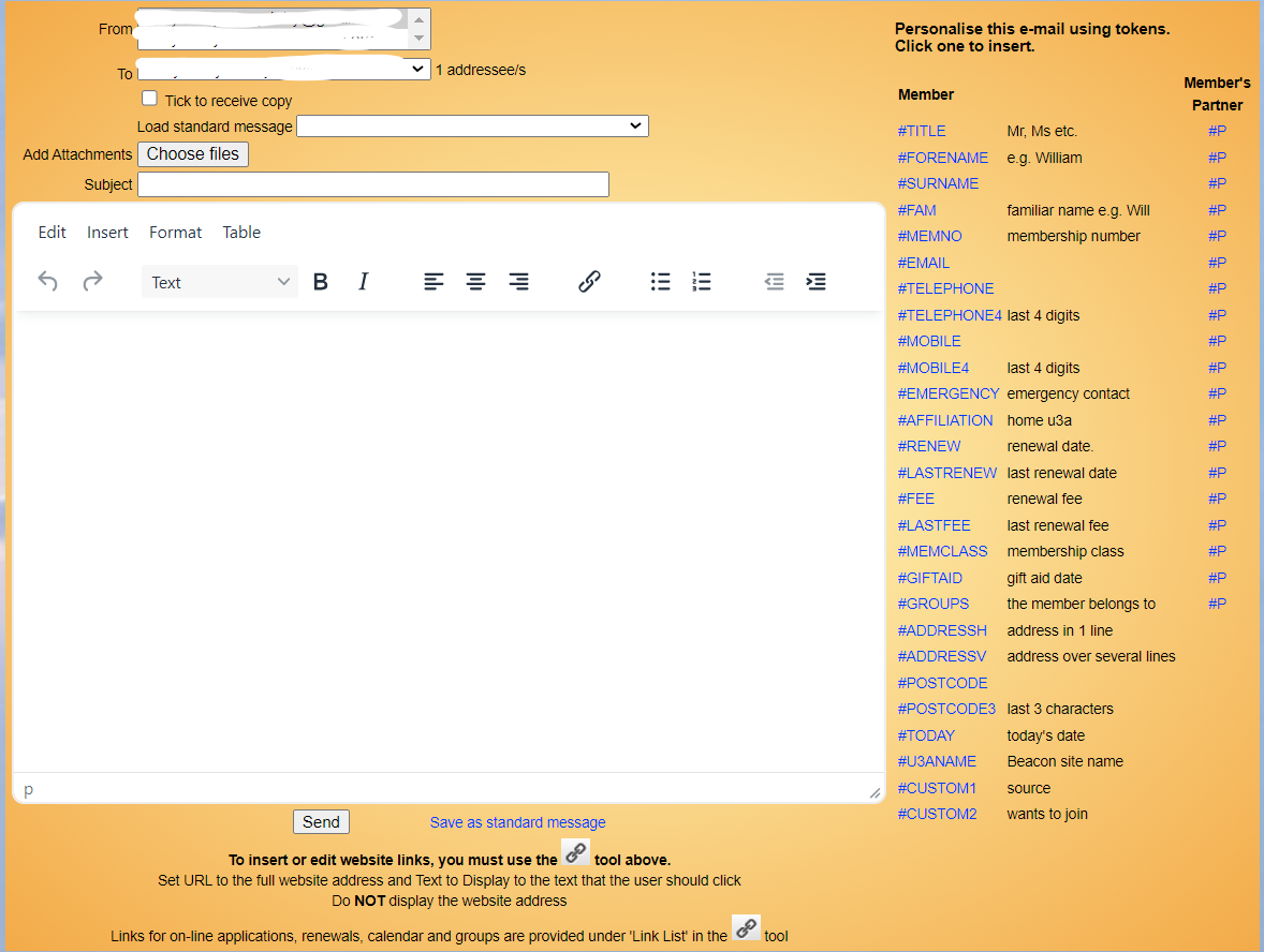Sending emails 1