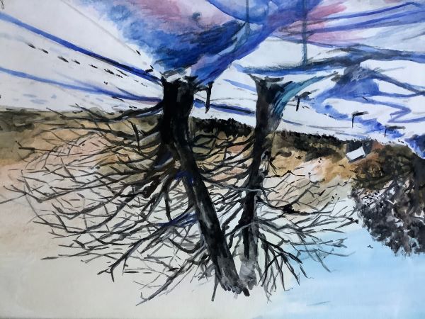 'All is calm, All is bright!' by Sue Matthews, Hammersmith u3a