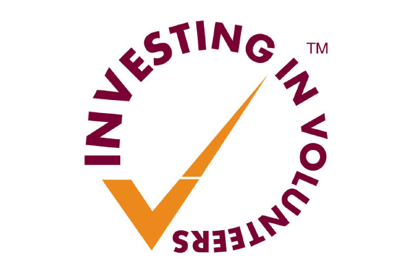 The investing in volunteers logo 