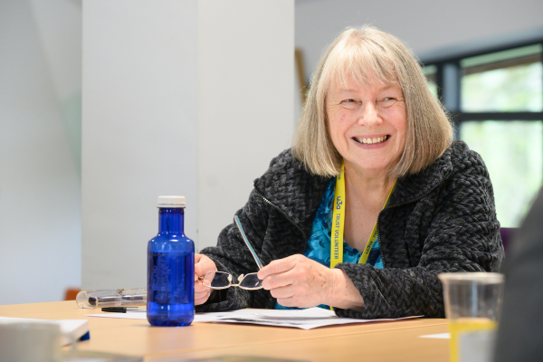 A u3a Trust Volunteer smiling